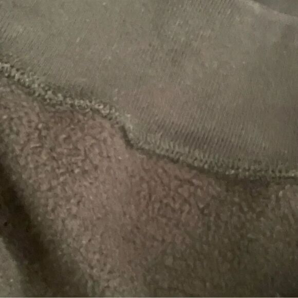 Holister Black oversized zip up pullover unisex sweatshirt SZ M - Picture 10 of 12